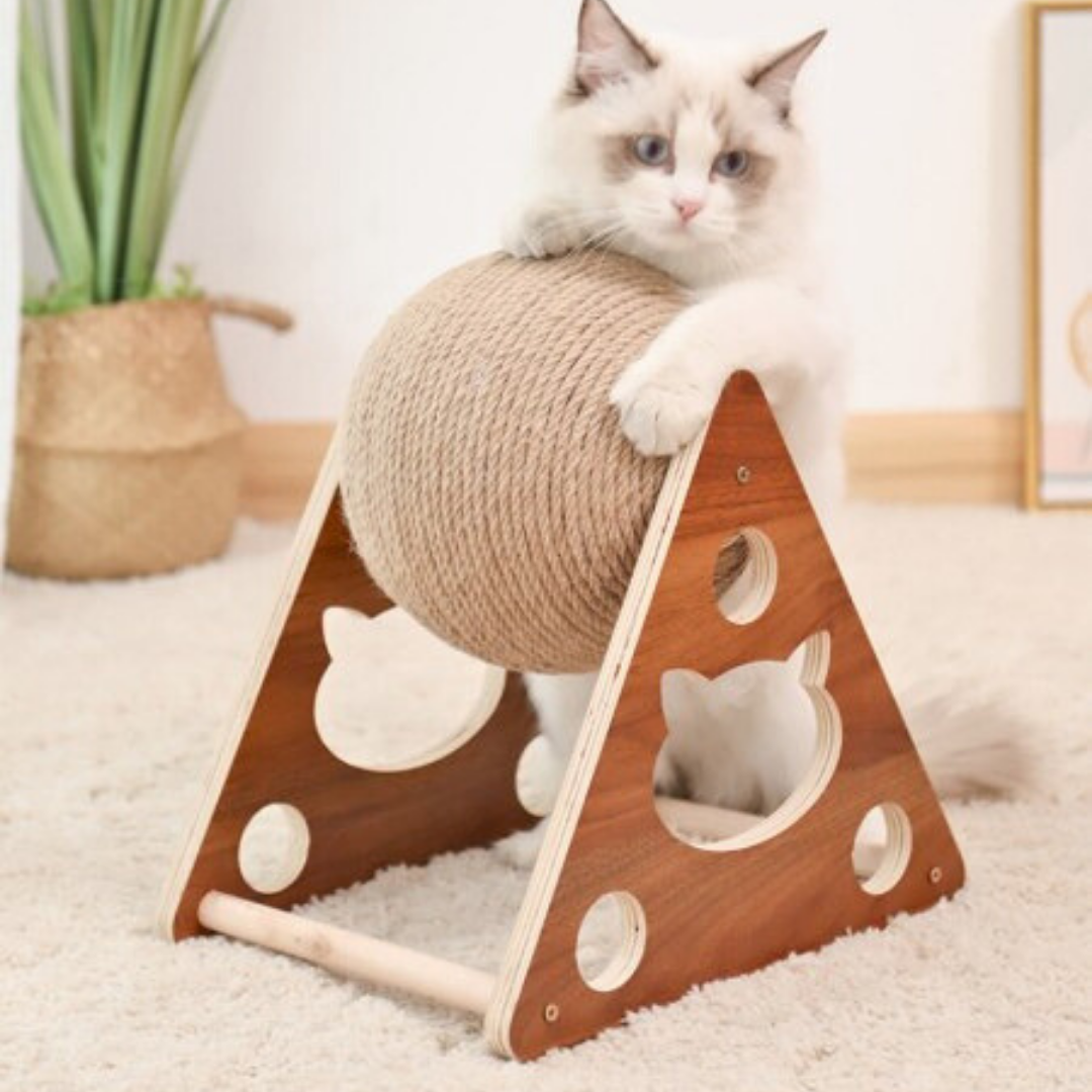 Cat Scratch Rope Ball